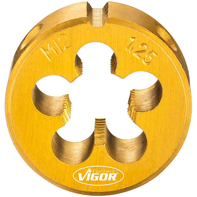 VIGOR Schneideisen ∙ M12 x 1,25 TIN ∙ V7181-1